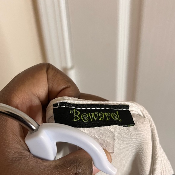 Black & White peplum Shirt - Picture 5 of 6